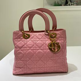 Dior Pink Leather Lady