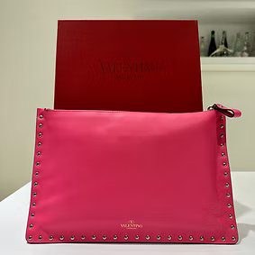 Valentino Pink Clutch